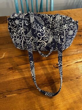 Vera Bradley Small Duffel Bag in Navy
Twirly Birds